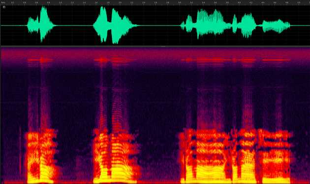 Line-in Spectrogram